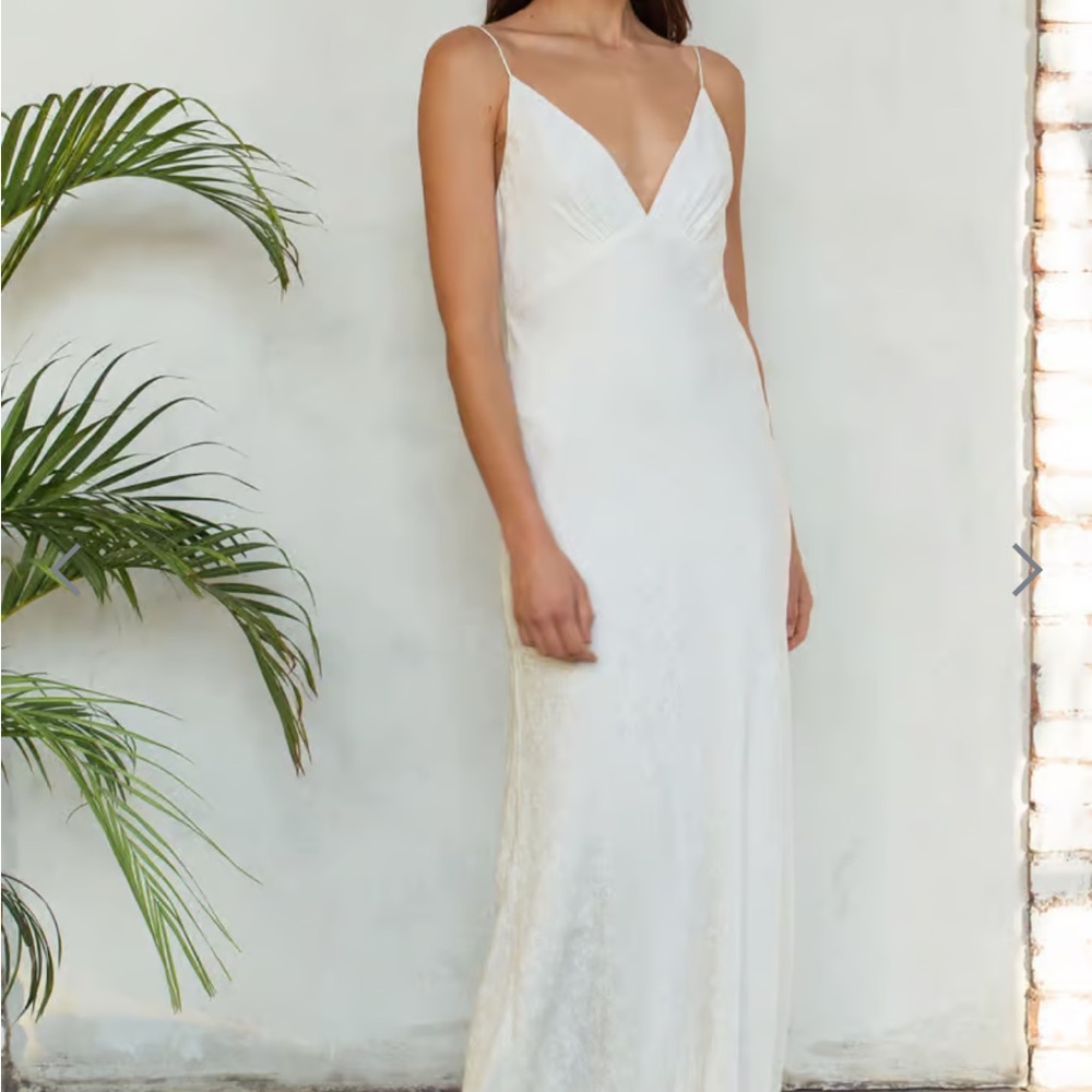 Jenny Yoo Cadence White Dress